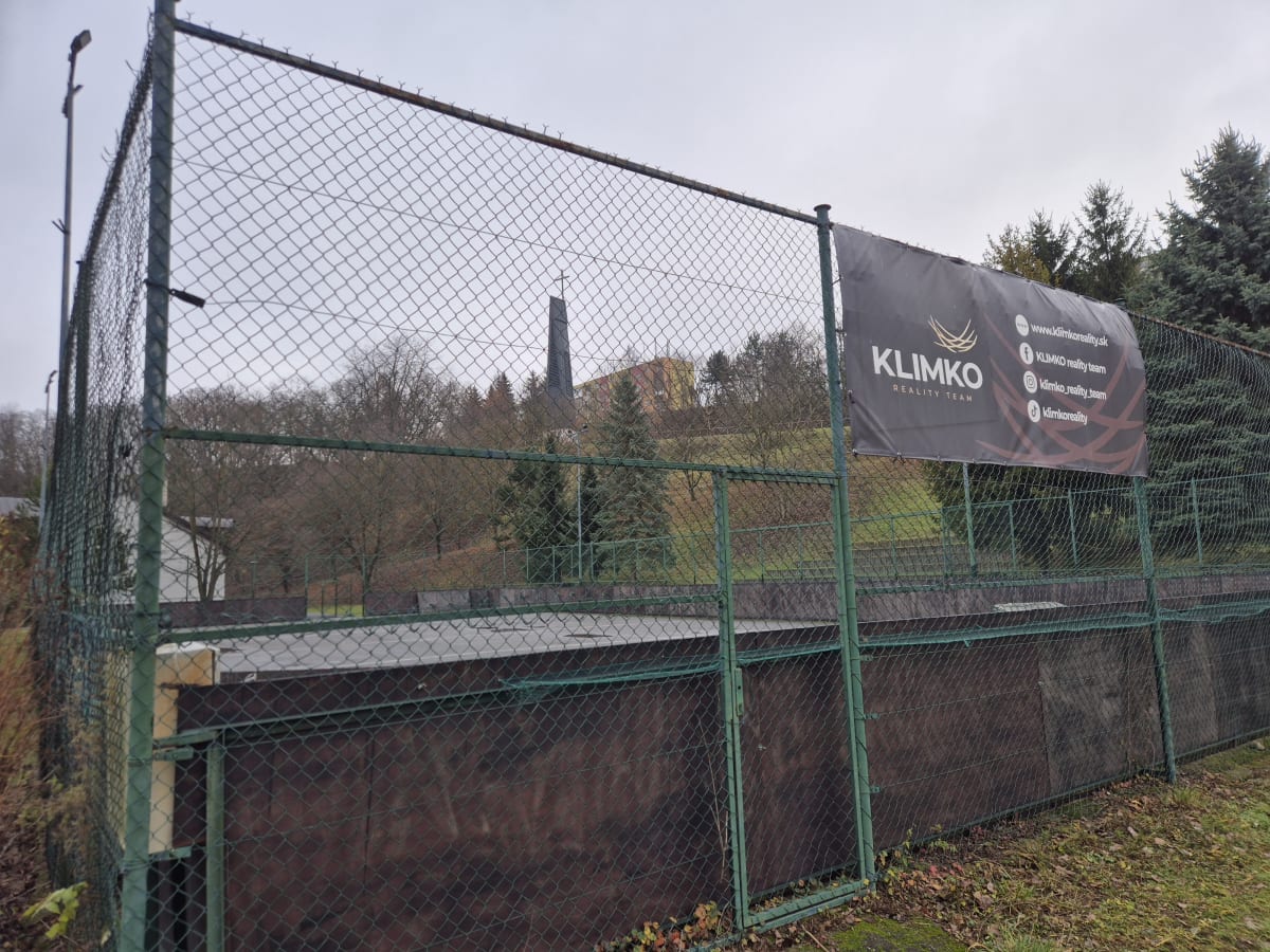 Detské ihrisko pri fontáne Sekčov