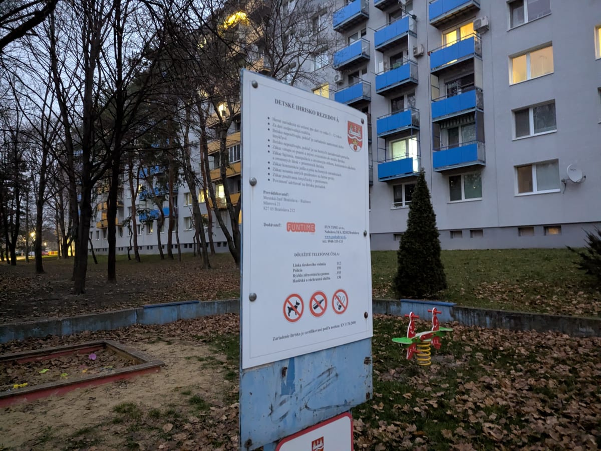 Detské ihrisko Rezedová