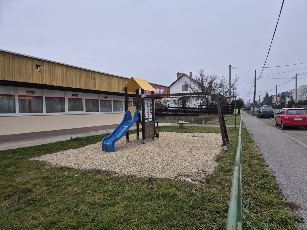 Detské ihrisko a športovisko Coop Jednota