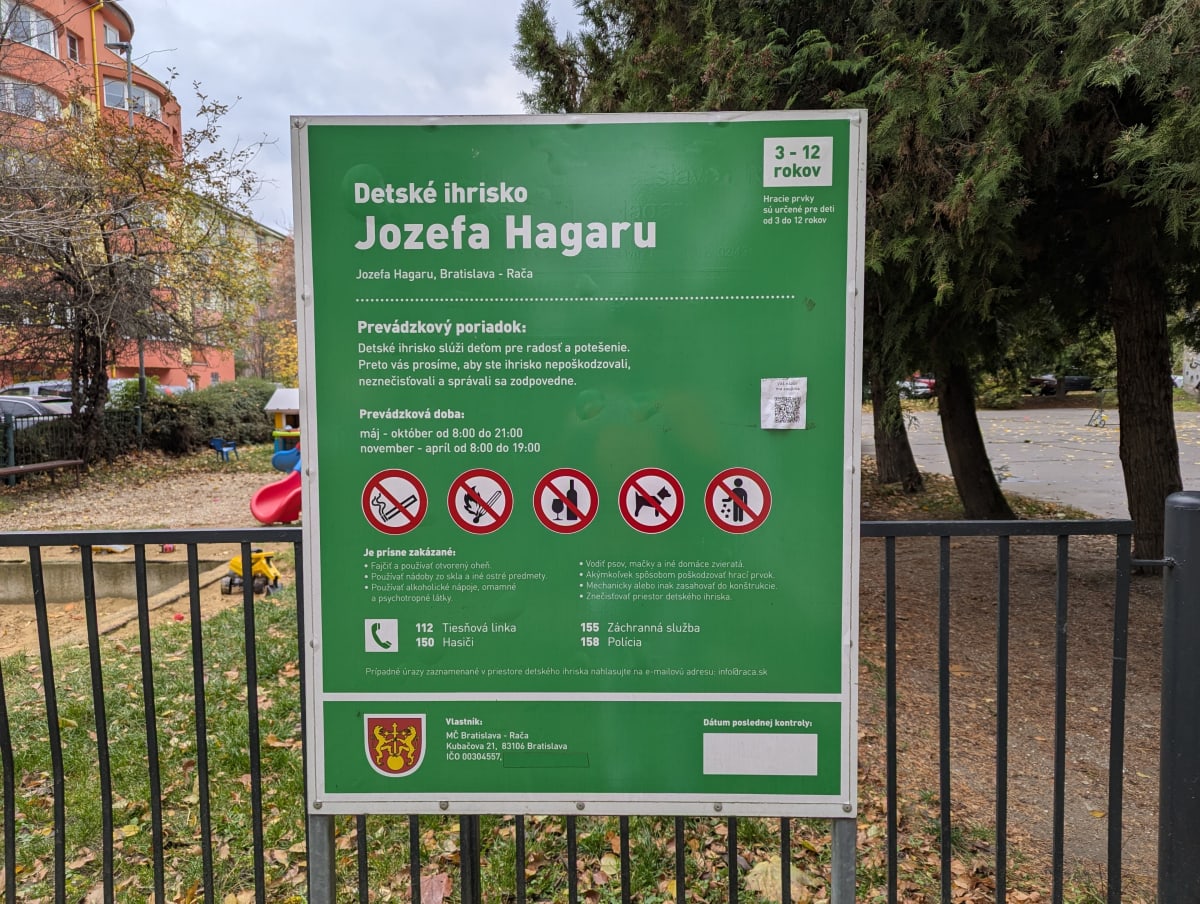 Detské ihrisko Jozefa Hagaru