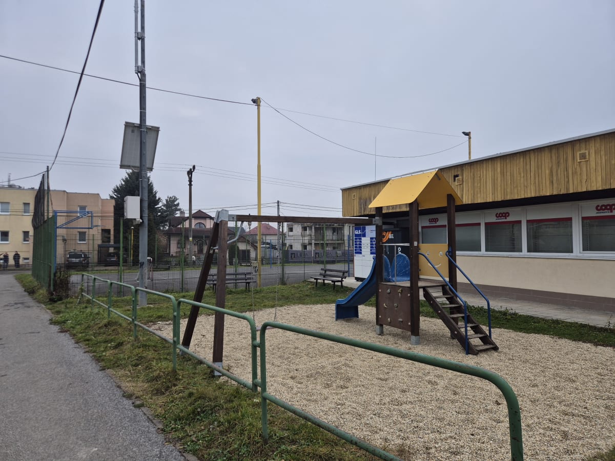 Detské ihrisko a športovisko Coop Jednota