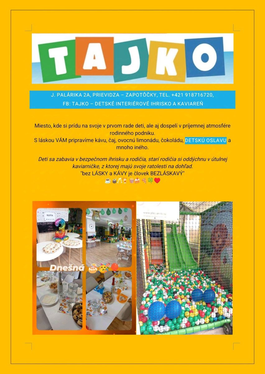 Detské ihrisko Tajko