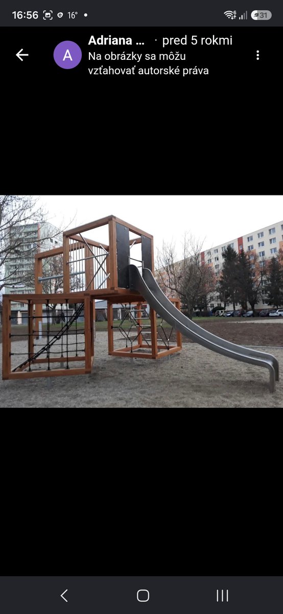Detské ihrisko Pavúk