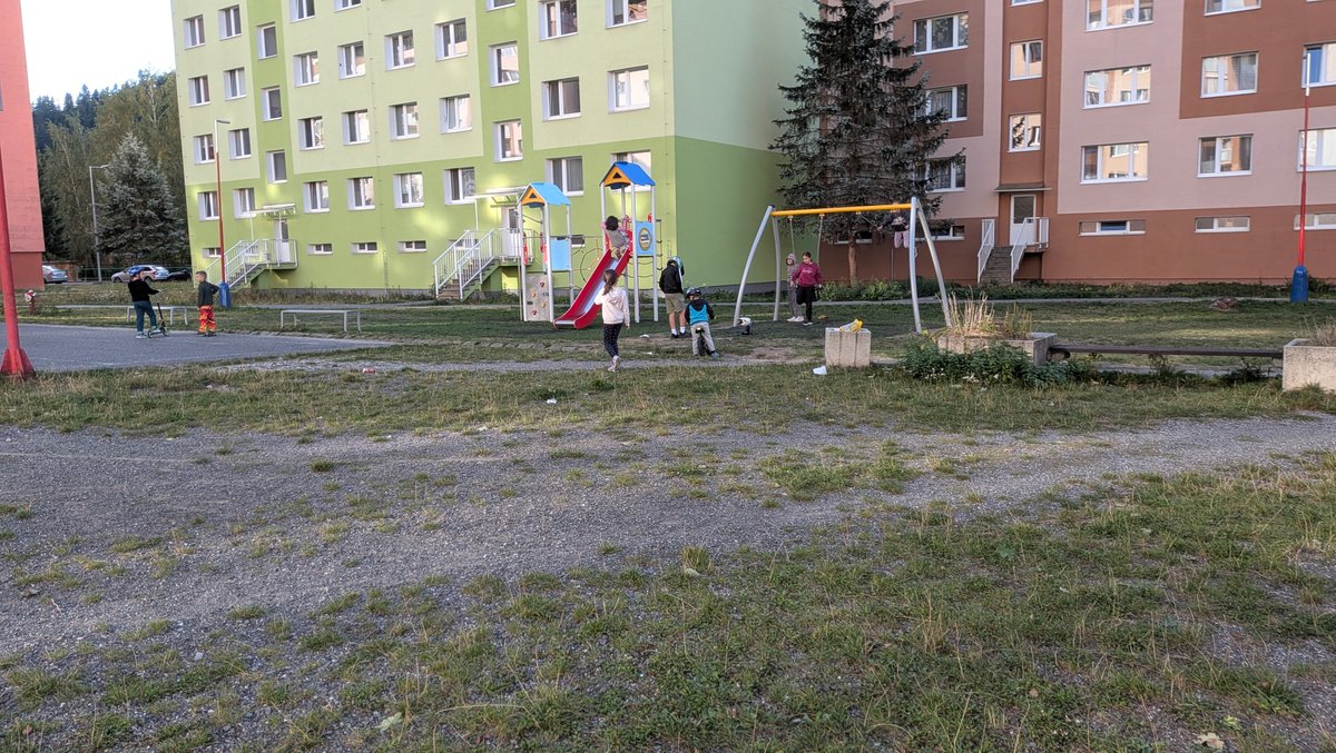 Detské ihrisko na sídlisku Juh