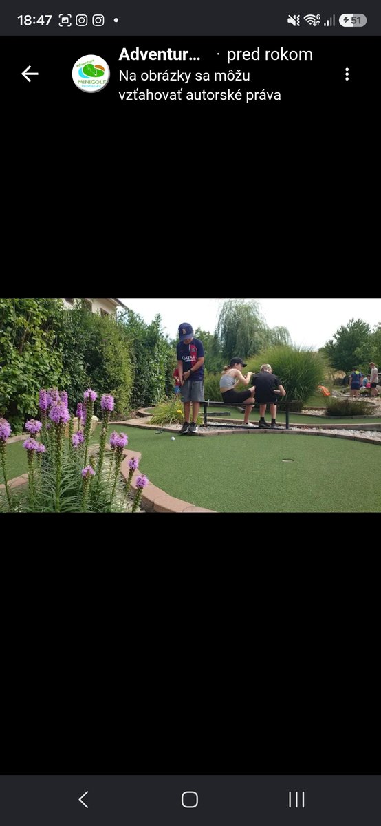 Minigolf Podhajská
